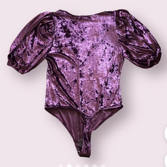 SOLD Free people Free People Women's Purple Bodysuit Small - Picture 2 of 3
